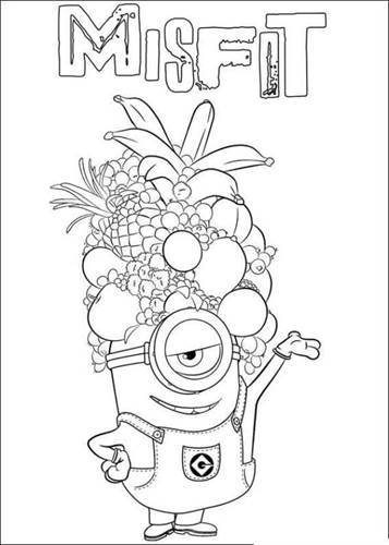 Kids-n-fun.de | 36 Ausmalbilder von Minions